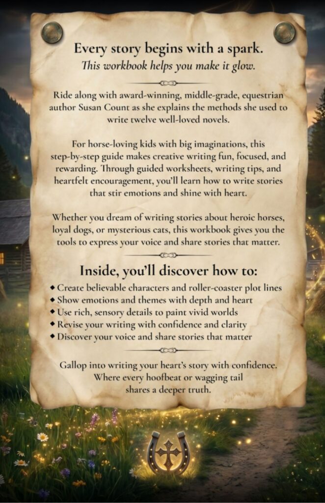Blurb for Write the Next Great Horse/Pony/Animal Story